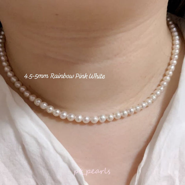 (Summer Sale) 極光日本珍珠 Akoya 4-5mm 珠鏈 | Aurora Akoya 4-5mm Pearl Strand