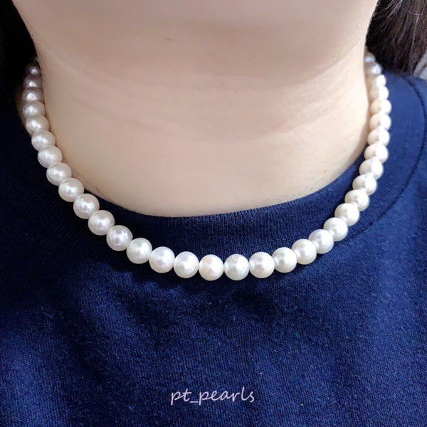 (Anniversary Sale) 極光 Akoya 7-7.5mm 珠鏈 | Aurora Akoya 7-7.5mm Strand