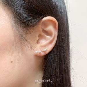 彩凜品質 3.5-5.5mm Akoya 設計款耳環 | Sailin Quality 3.5-5.5mm Akoya Special Design Earrings