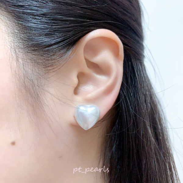 Heart Shape Japanese Mabe 16-17mm