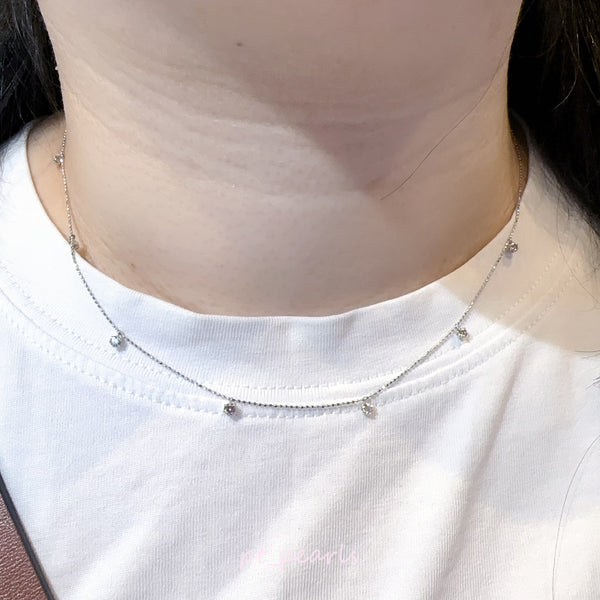 香港展限定🇯🇵 50份滿天星頸鏈 | Star Necklace 0.5ct Diamond