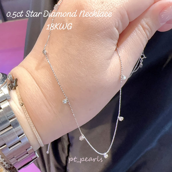香港展限定🇯🇵 50份滿天星頸鏈 | Star Necklace 0.5ct Diamond