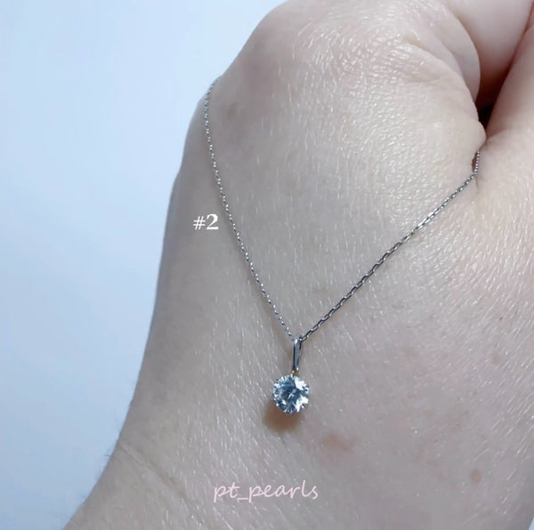限定價🇯🇵 天然鑽石8份 / 20份 / 30份頸鏈 |  Natural Diamond 0.08 / 0.2 / 0.3ct Necklace