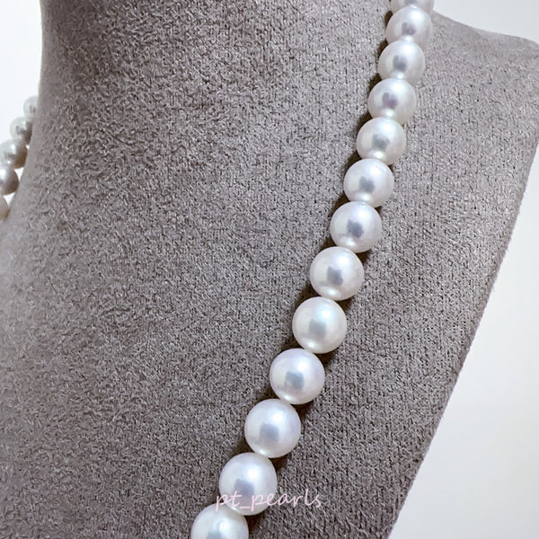 (限定價)  天女粉色 證書級 Akoya 7.5-8mm 珠鏈 | Tennyo Pink Certificate Grade Akoya 7.5-8mm Pearl Strand