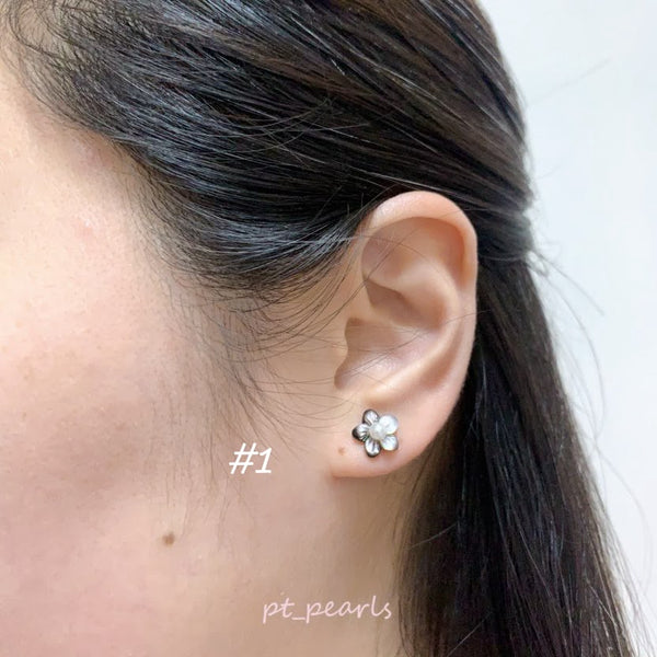 (限定價）極光Akoya 配貝母耳環 | Aurora Akoya with Mother Pearl Earrings