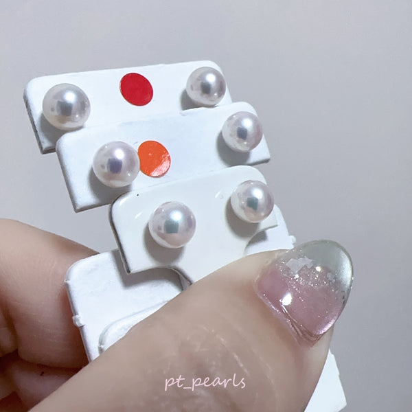 真科研小卡 極光彩凜5.5mm 耳環 | PSL Card Cert Sailin 5.5mm Ear Studs