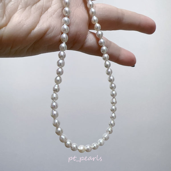 (超特價中) 日本珍珠 Akoya 4.5-5mm 珠鏈 | (Good Deal) Akoya 4.5-5mm Pearl Strand
