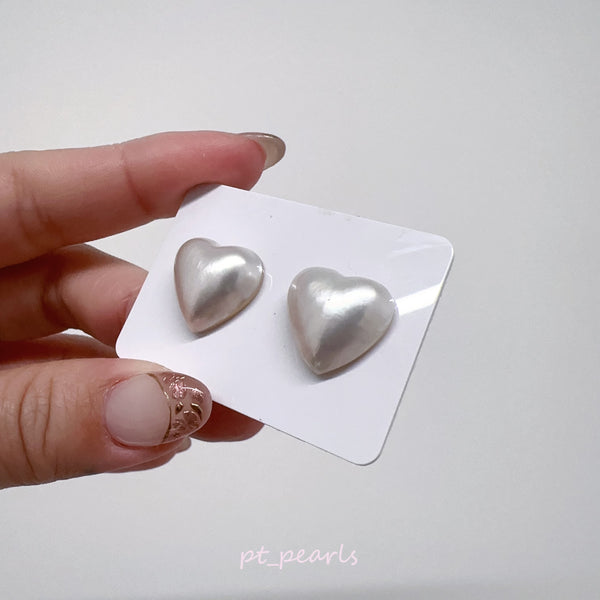 Heart Shape Japanese Mabe 16-17mm