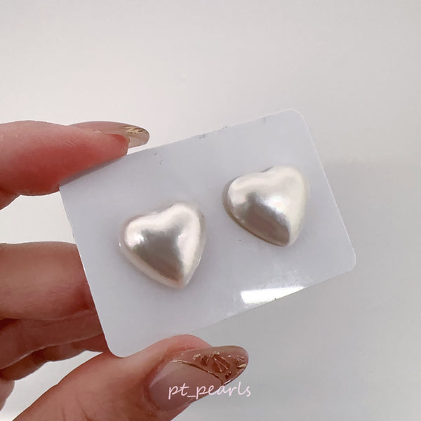 Heart Shape Japanese Mabe 16-17mm