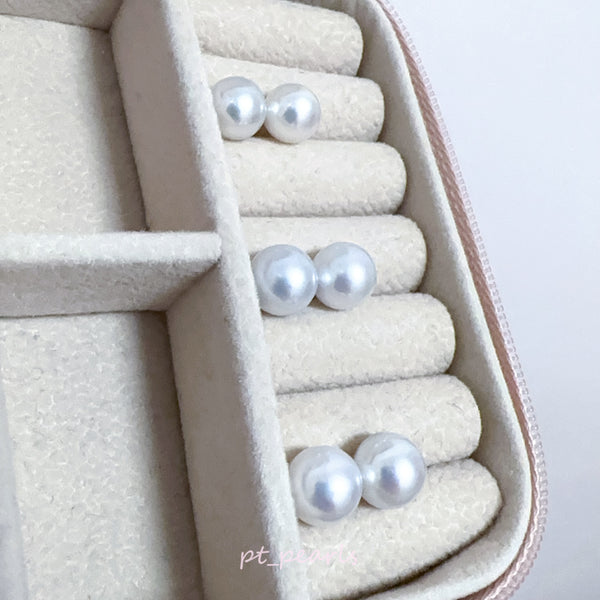AAAA級極光南洋小澳白珍珠 8-9mm 配18K配件 | AAAA Grade South Sea Pearl 8-9mm with 18K setting