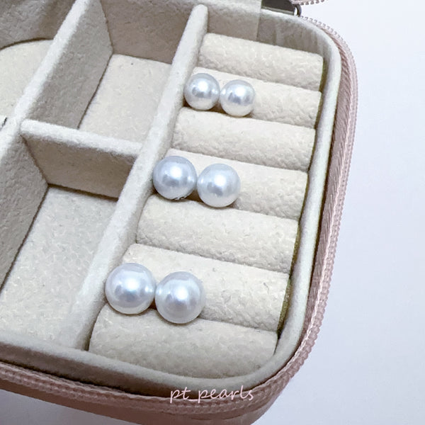 AAAA級極光南洋小澳白珍珠 8-9mm 配18K配件 | AAAA Grade South Sea Pearl 8-9mm with 18K setting