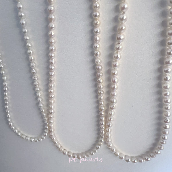 (Anniversary Sale) 極光日本珍珠 Akoya 3.5-5mm 珠鏈 | Aurora Akoya 3.5-5mm Pearl Strand