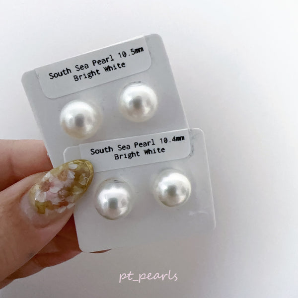 AAAA級極光澳白珍珠10-11mm配18K配件 | AAAA Grade South Sea White Pearl 10-11mm with 18K setting
