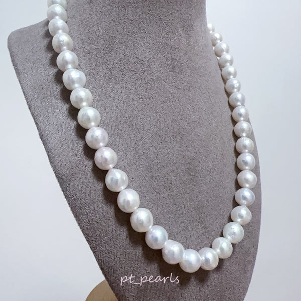 (超特價) 極光 Akoya 幻彩粉色 9-9.5mm 頸鏈 | (Special Offer) Aurora Akoya Rainbow Pink 9-9.5mm Pearl Strand