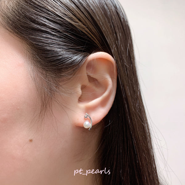 極光 Akoya 5-5.5mm 耳環 | Aurora Akoya 5-5.5mm Pearl Earrings