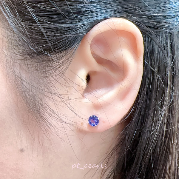 (Reserved for Geok) 1.2ct Tanzanite Earrings