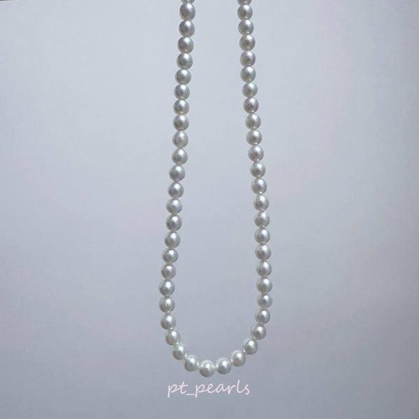 (Summer Sale) 頂級 證書級 日本珍珠 Akoya 4.5-5mm 珠鏈 | Top Grade Certificate Grade Akoya 4.5-5mm Pearl Strand