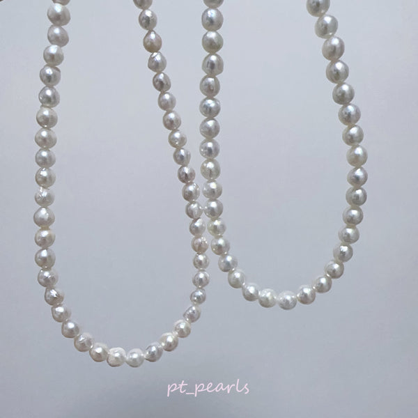 (Summer Sale) 極光日本珍珠 Akoya 4-5mm 珠鏈 | Aurora Akoya 4-5mm Pearl Strand