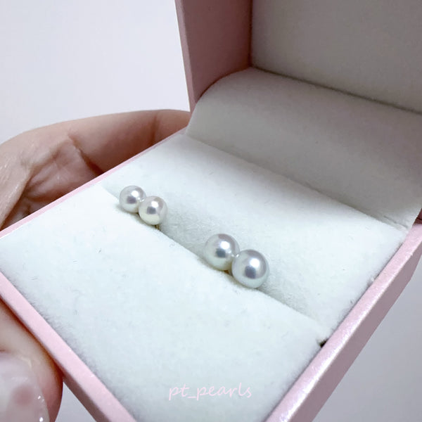 (Summer Sale) AAAA Grade 5-6mm Akoya耳環 | AAAA Grade 5-6mm Akoya earrings