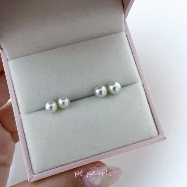 (Summer Sale) AAAA Grade 5-6mm Akoya耳環 | AAAA Grade 5-6mm Akoya earrings
