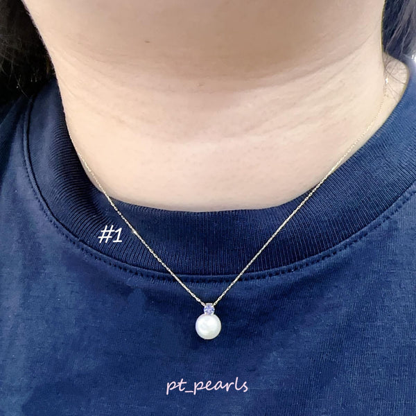 (限定價) Akoya / 南洋金珠戴妃款頸鏈  | Akoya / South Sea Gold in Diana Style Necklace