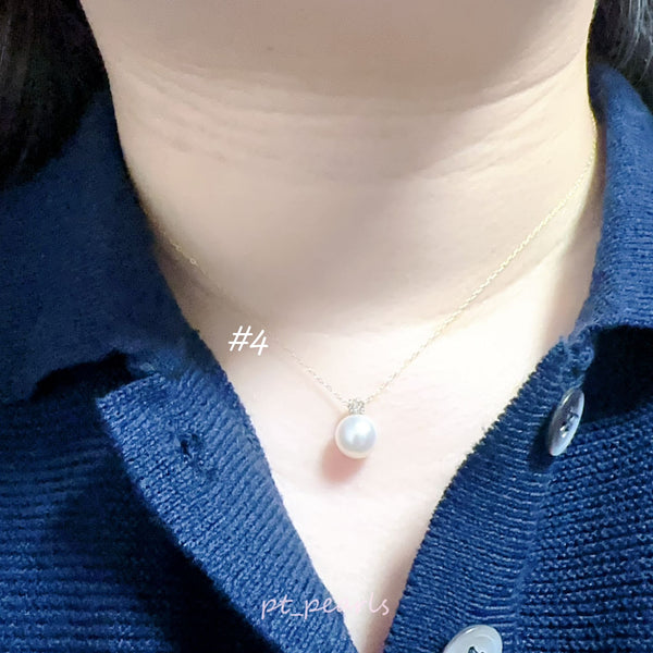 (限定價) Akoya / 南洋金珠戴妃款頸鏈  | Akoya / South Sea Gold in Diana Style Necklace