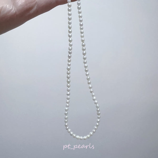 (限定價) 極光Akoya 3.5-4mm珠鏈 | Aurora Akoya 3.5-4mm Pearl Strand