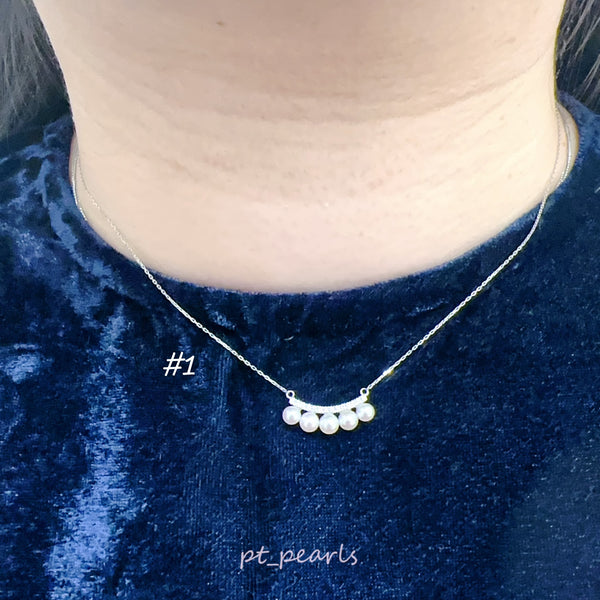 彩凜品質 頂級 Akoya配鑽 / 配紅寶石頸鏈 | Sailin Quality Top Grade Akoya Necklace with Diamond / Ruby