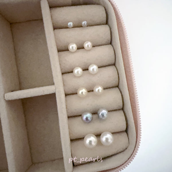(超特價) 極光 Akoya 3.5-7.5mm 耳環 | Aurora Grade Akoya 3.5-7.5mm earrings