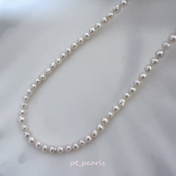 (超特價) 極光 Akoya 4-4.5mm珠鏈 | Best Offer Aurora Akoya 4-4.5mm Pearl Strand