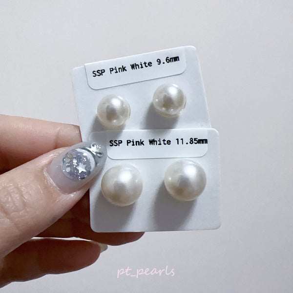 (特價中) 極光南洋澳白珠9.6 / 11.85mm耳環 | (Special Offer) Aurora South Sea Pearl 9.6 / 11.85mm Earrings