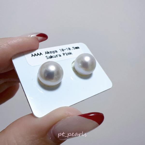 AAAA級 Akoya 10-10.5mm 耳環 | AAAA Grade 10-10.5mm Akoya Earrings
