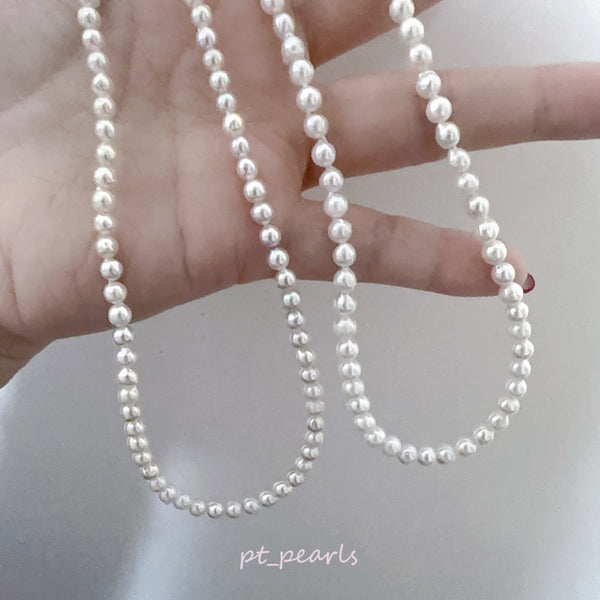 超特價 極光日本珍珠 Akoya 4-5mm 珠鏈 | Best Offer Aurora Akoya 4-5mm Pearl Strand