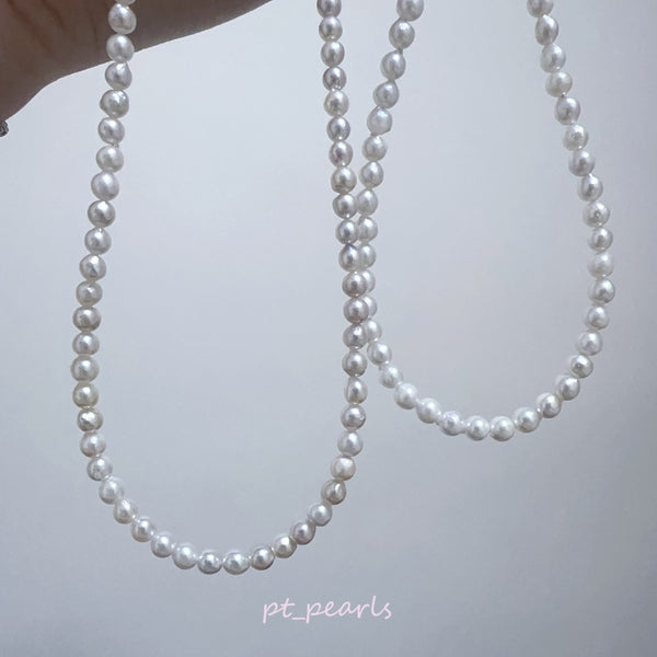 超特價 極光日本珍珠 Akoya 4-5mm 珠鏈 | Best Offer Aurora Akoya 4-5mm Pearl Strand