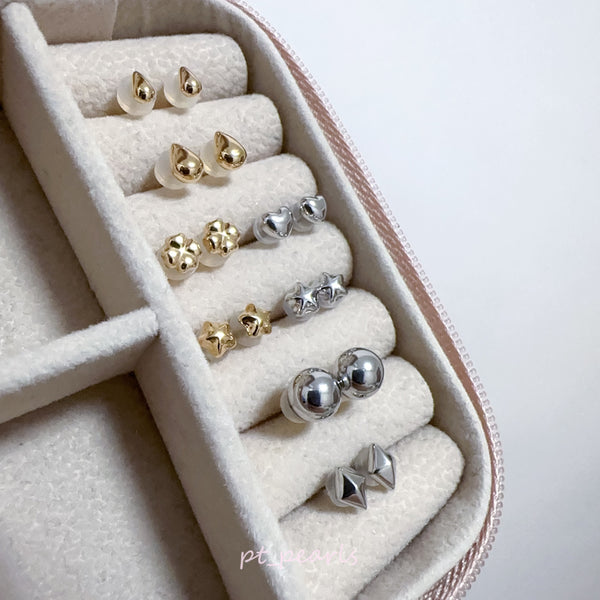 日本製🇯🇵 素金14K / 18K 耳環 | Made in Japan 🇯🇵 Solid Gold Earrings in 14K / 18K