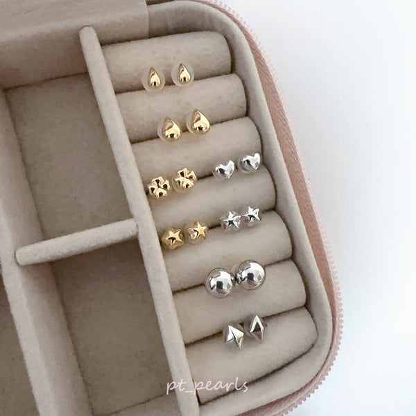 日本製🇯🇵 素金14K / 18K 耳環 | Made in Japan 🇯🇵 Solid Gold Earrings in 14K / 18K