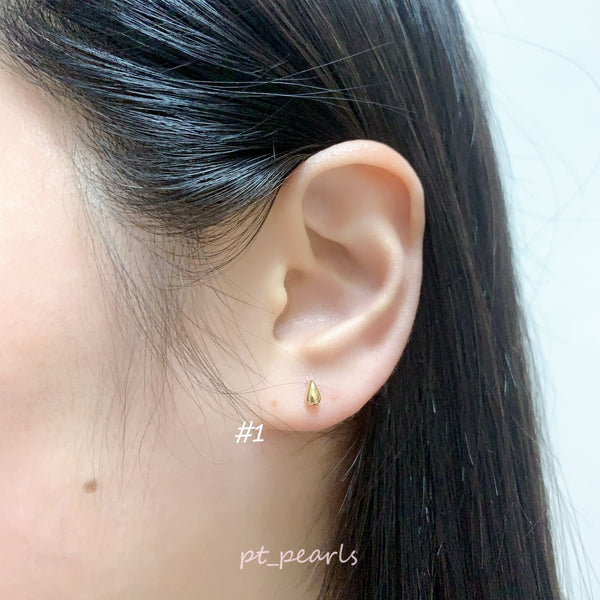 日本製🇯🇵 素金14K / 18K 耳環 | Made in Japan 🇯🇵 Solid Gold Earrings in 14K / 18K