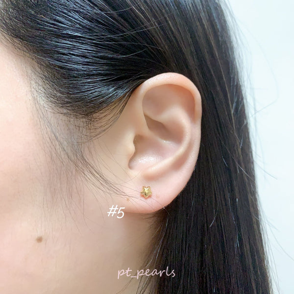 日本製🇯🇵 素金14K / 18K 耳環 | Made in Japan 🇯🇵 Solid Gold Earrings in 14K / 18K