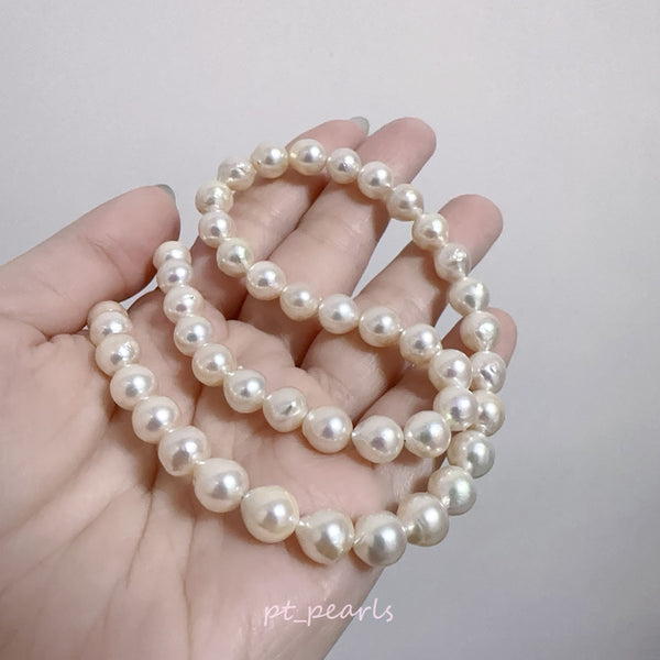 (Summer Sale) 極光日本珍珠 Akoya 7.5-8mm 珠鏈 | Aurora Akoya 7.5-8mm Pearl Strand